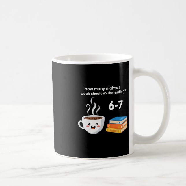 Caneca De Café Reading 67 Meme English Teacher Funny 6 7  (Direita)