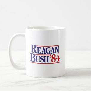 CANECA DE CAFÉ REAGAN BUSH '84