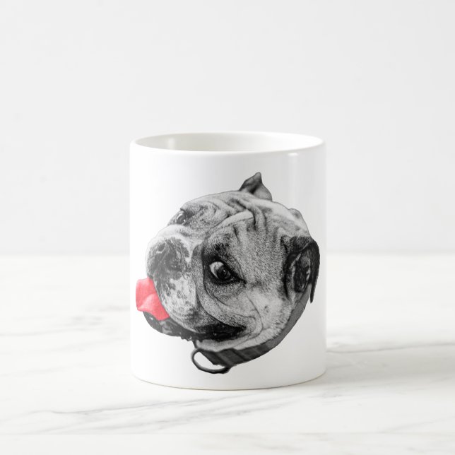Caneca De Café Real Bulldog Pop (Centro)