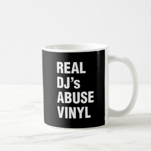 Caneca De Café REAL DJ's ABUSE VINYL
