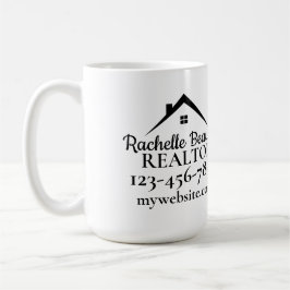 Caneca De Café Real Estate Marketing Custom Realtor