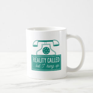 Caneca De Café Realidade Chamada