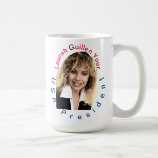 CANECA DE CAFÉ #REALUSAPRESIDENTLAURAHGUILLEN