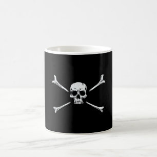 Caneca De Café Rebel de Caveira e Crossbones