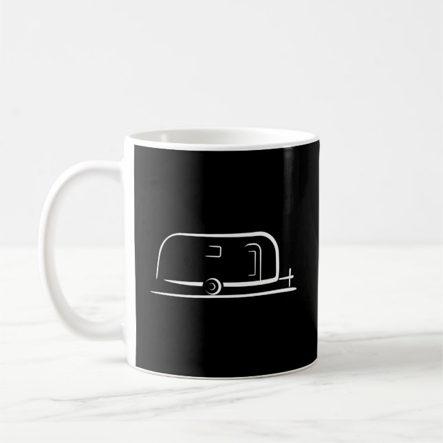 Caneca De Café Reboque de Camper Rv (Esquerda)