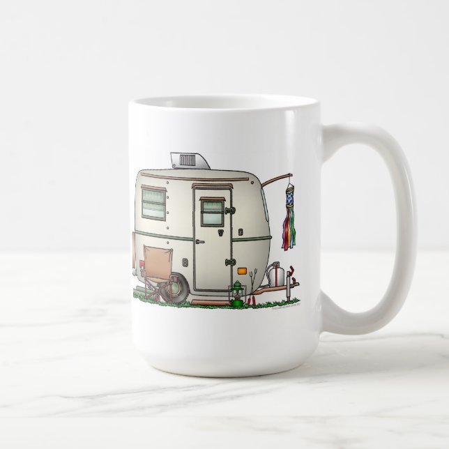 Caneca De Café Reboque de vidro do viagem do campista do ovo do (Direita)