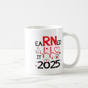 Caneca De Café Recebeu 2025 Para Graduação De Enfermeiros Ou Rn L