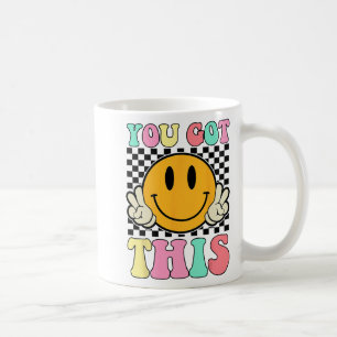 Caneca De Café Recebi Este Teto Do Dia De Teste Motivacional Com 