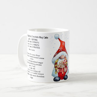Caneca De Café Receita de Bolo de Mug de Natal