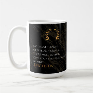 Caneca De Café Receita por Grandeza de Epictetus