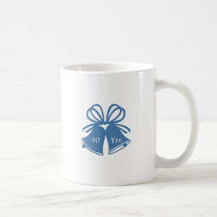 Caneca De Café Recem casados 40 anos.