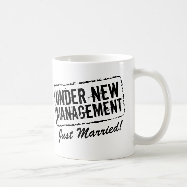 Caneca de café recém-casados | Sob nova administra (Direita)