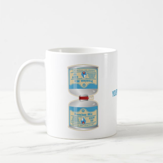 Caneca De Café Recipientes de gás para fogões de acampamento (Esquerda)