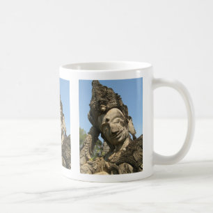 Caneca De Café Reclinando Buda... Nong Khai, Isan, Tailândia
