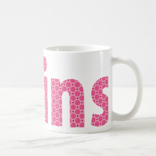 Caneca De Café RECOLHA DE GÊS - raparigas {rosa}