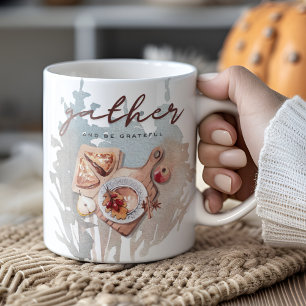 Caneca De Café Recolha Grateful Thansding