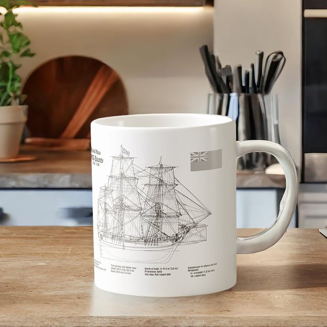 Caneca De Café Recompensa HMS - Entregar Planos de Esquema BD (Criador carregado)