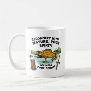 Caneca De Café Reconectar com a Natureza