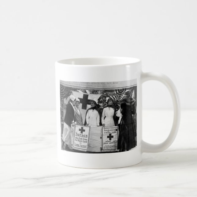 Caneca De Café Recrutamento de Enfermeiros (Direita)