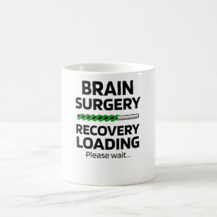 Caneca De Café Recuperação de Cirurgia Cerebral   Sobrevivênci