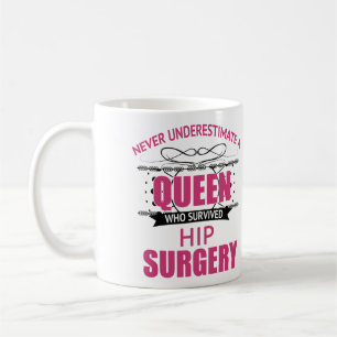 Caneca De Café Recuperação De Cirurgia Da anca Para Mulheres