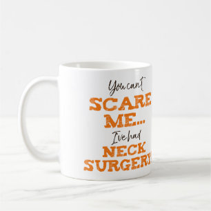 Caneca De Café Recuperação de Cirurgia de Pescoço Engraçado