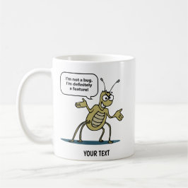 Caneca De Café Recurso de programação Bug
