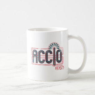 Caneca De Café Red Art Deco ACCIO™ Spell Graphic