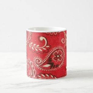 Caneca De Café Red Bandana