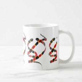 Caneca De Café Red Black Cobra Art