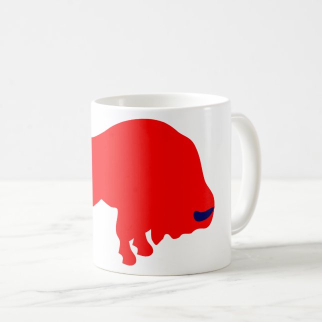 Caneca De Café Red Bull White Coffee Mug (Frente Esquerda)