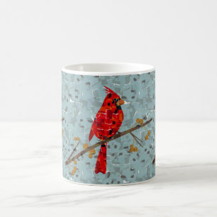 Caneca De Café Red Cardinal, a ave do Natal