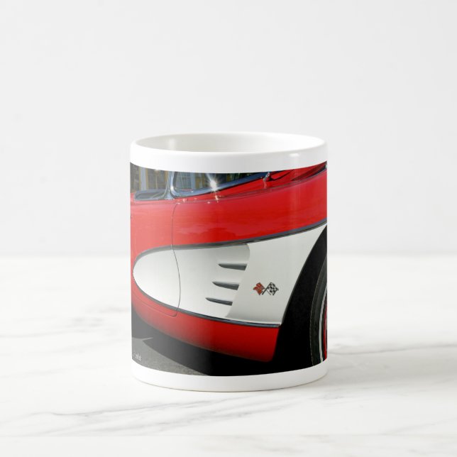 Caneca De Café Red Corvette (Centro)