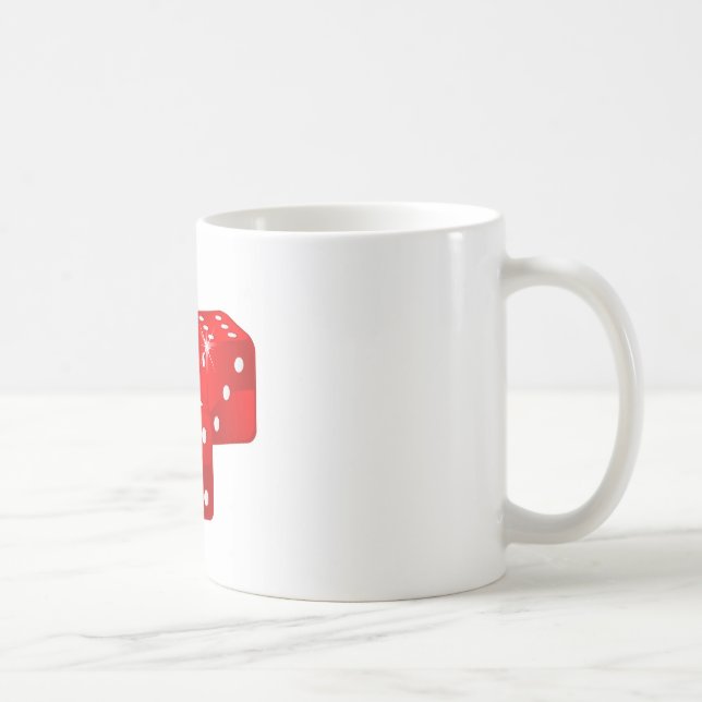 Caneca De Café Red Dice (Direita)