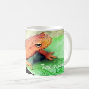 Caneca De Café Red Eft Salamander Nature Personalizado