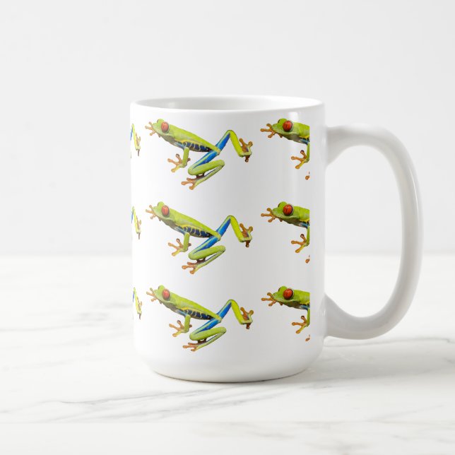 Caneca De Café Red eyed tree frogs (Direita)