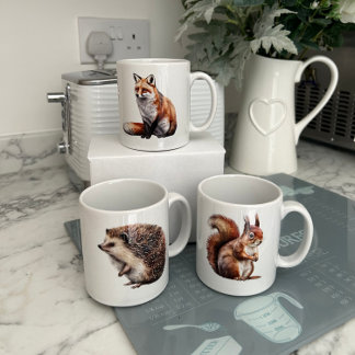 Caneca De Café Red Fox Mug