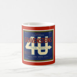 Caneca De Café Red Graventstein Apple Coffee
