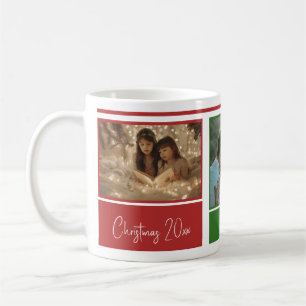 Caneca De Café Red Green Photo Classic Mug, 11 oz