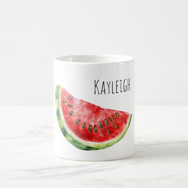 Caneca De Café Red Green Watermelon  (Centro)