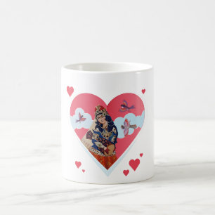 Caneca De Café Red Heart Love Mug