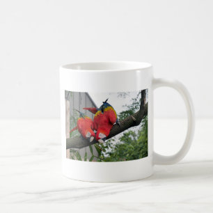 Caneca De Café Red Macaws 1.JPG