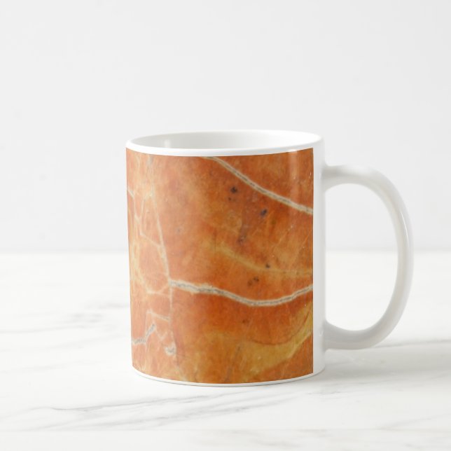 Caneca De Café Red Marble Mug (Direita)