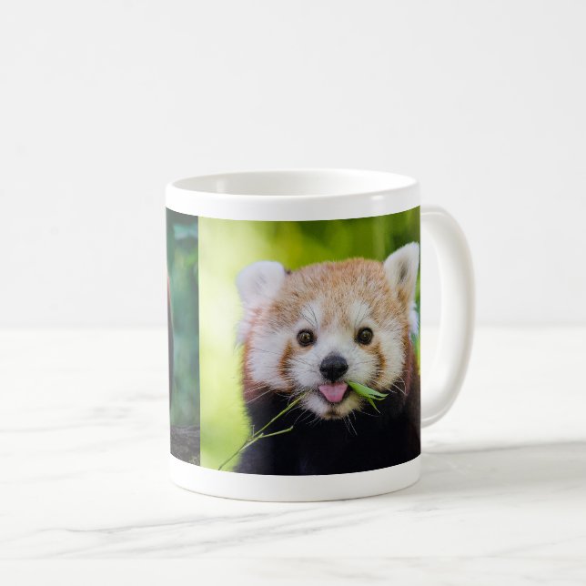 Caneca De Café Red Panda (Frente Esquerda)