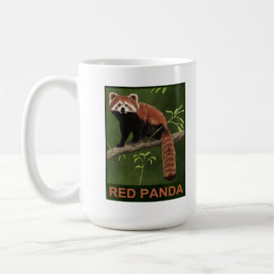 Caneca De Café Red Panda