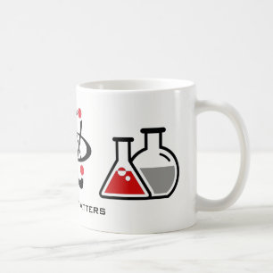 Caneca De Café Red Science faz Design Mug