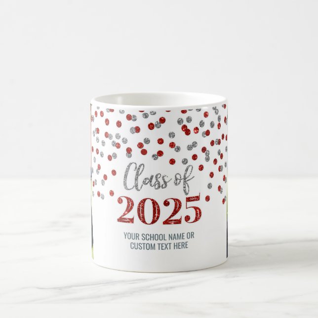 Caneca De Café Red Silver Classe de Coffee Mug 2025 (Centro)