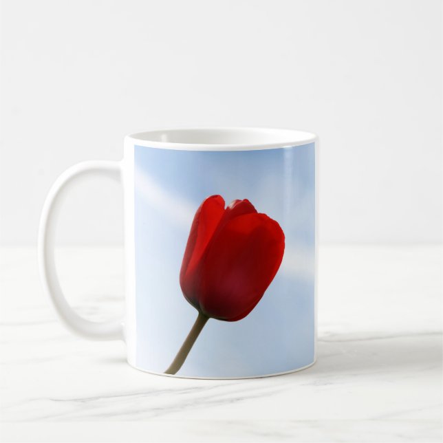 Caneca De Café Red Tulip Mug (Esquerda)