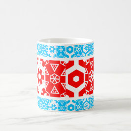 Caneca De Café Red White Blue 4 de julho 4 de Jennifer