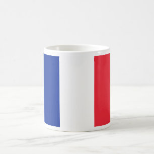 Caneca De Café Red White e Blue Flag da França
